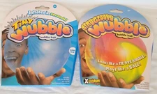 NEW Tiny Groovy Wubble Tie Dye Bubble Ball & Blue