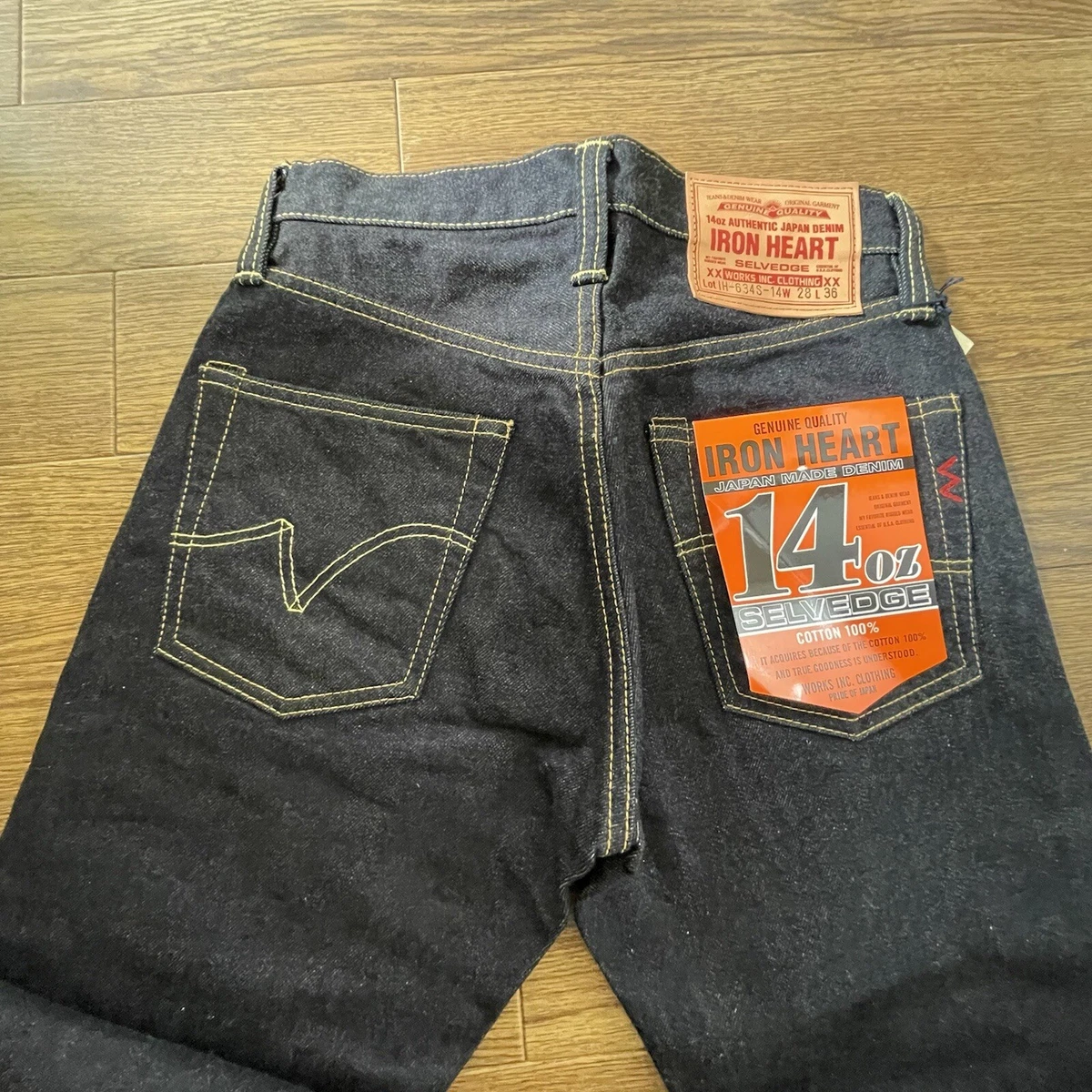 Harga iron 2025 heart denim