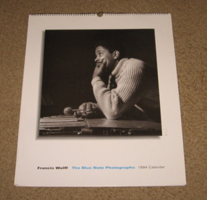 THE BLUE NOTE PHOTOGRAPHS 1994 Calendar FRANCIS WOLFF Discontinued RARE