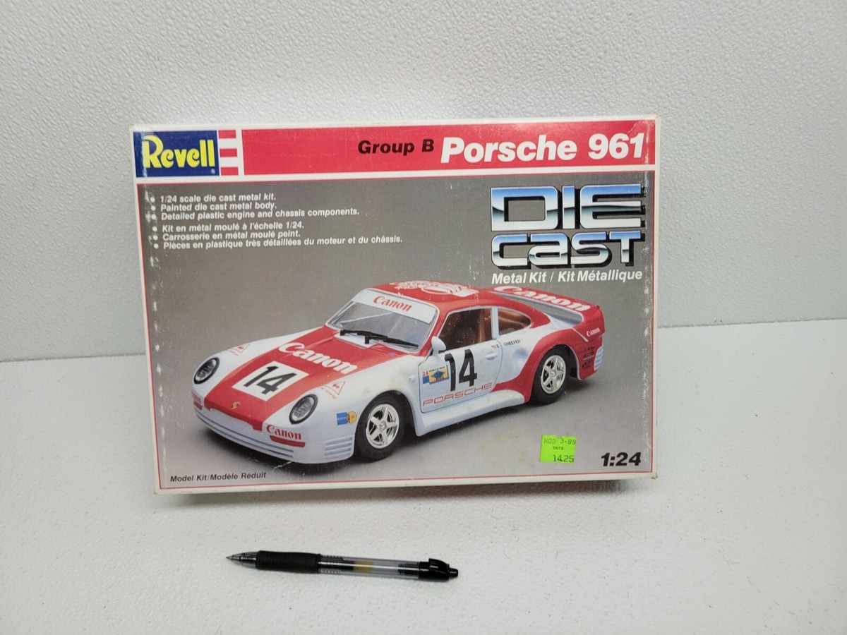 1988 Revell Group B PORSCHE 961 DIE CAST Metal Model Kit
