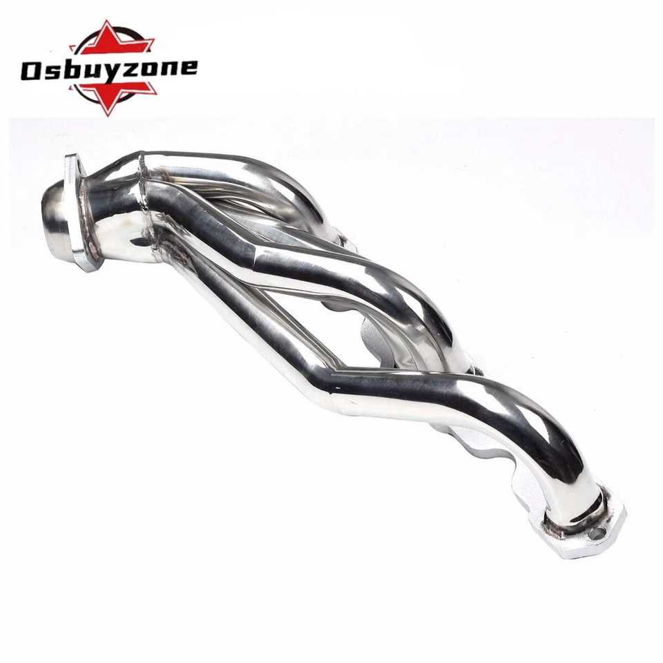 for Chevy GMC 88-97 5.0L/5.7L 305 350 V8 Stainless Steel Exhaust Headers Truck - Image 3 of 4