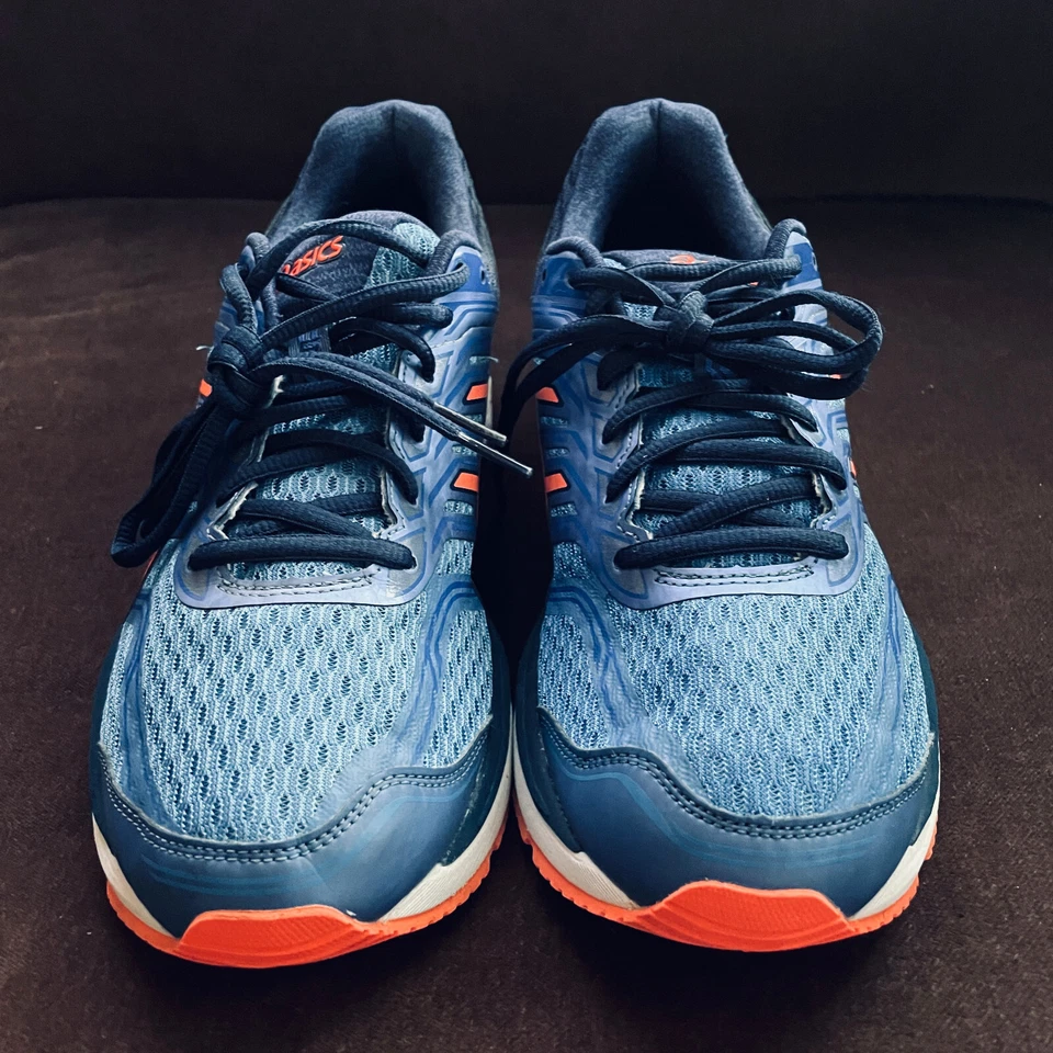 Zapato para correr ASICS GT-2000 5 para mujer EE. UU. 11 43,5 EUR T757N azul coral azul marino Foto 2 de 4