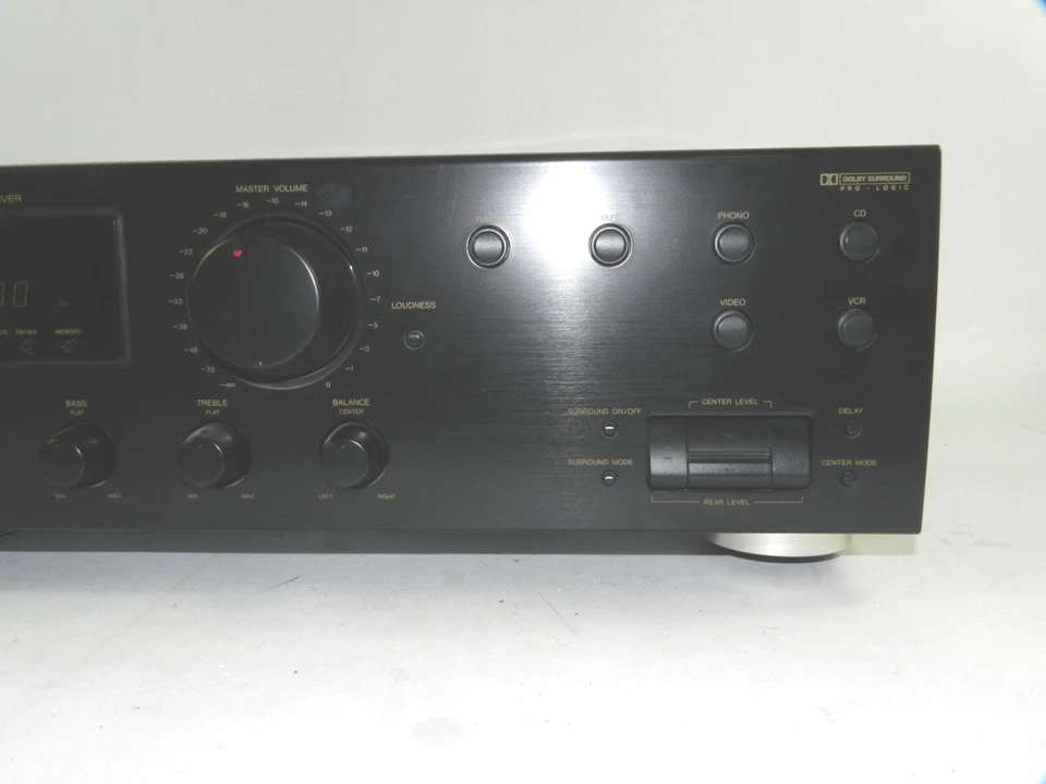 VTG JVC RX-518V Audio Video Control Receiver Dolby Surround Sound PARTS D241 - Image 3 of 4