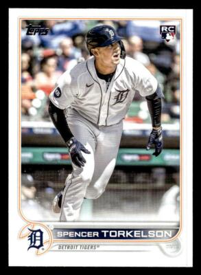 2022 Topps Update #US20 Spencer Torkelson Rookie Card Detroit Tigers