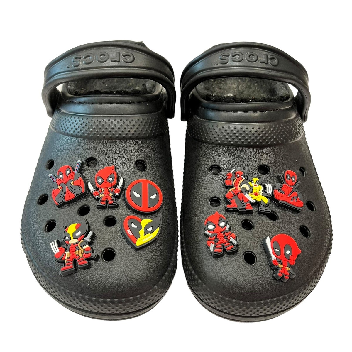 Crocs Clog Deadpool Wolverine with Charms Marvel Superheroes
