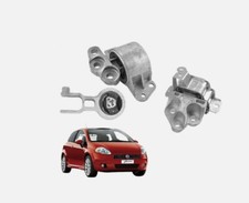 KIT 3 SUPPORTI SOSTEGNO MOTORE FIAT GRANDE PUNTO 1.3 MULTIJET 90CV 66KW 6 MARCE