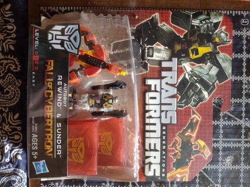 Autobot Rewind & Sunder Transformers Generations Fall of Cybertron 2012 Series1 - Picture 2 of 7