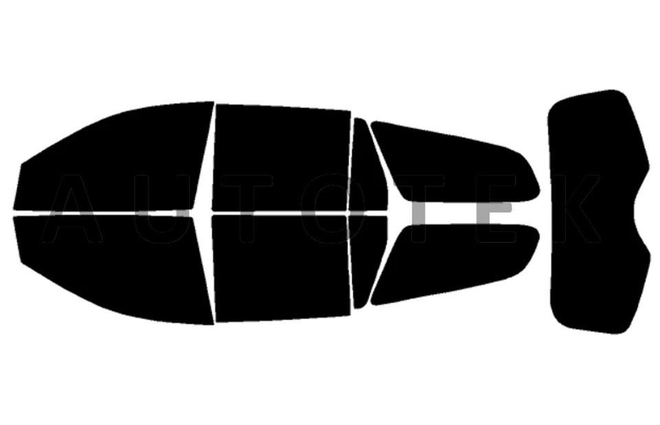 Película precortada en todos los lados + ventana trasera cualquier tono para Buick Enclave 2008-2017 Foto 2 de 4