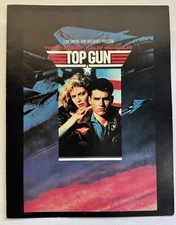 Top Gun Vintage Movie Program Souvenir 1986 Paramount Pictures 8 ½ x 11"