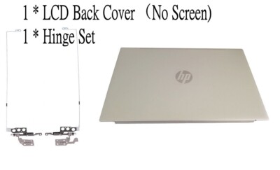 New for HP 15-eg0000 15-eg1000 15-eg2000 15-eg3000 LCD Back Cover + Hinge Silver