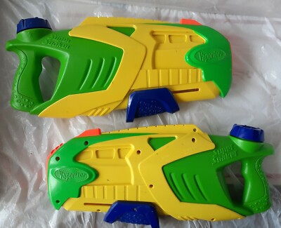Lot Of 2 Vintage Super Soaker Water Guns 2003 Vaporizer Hasbro HTF 