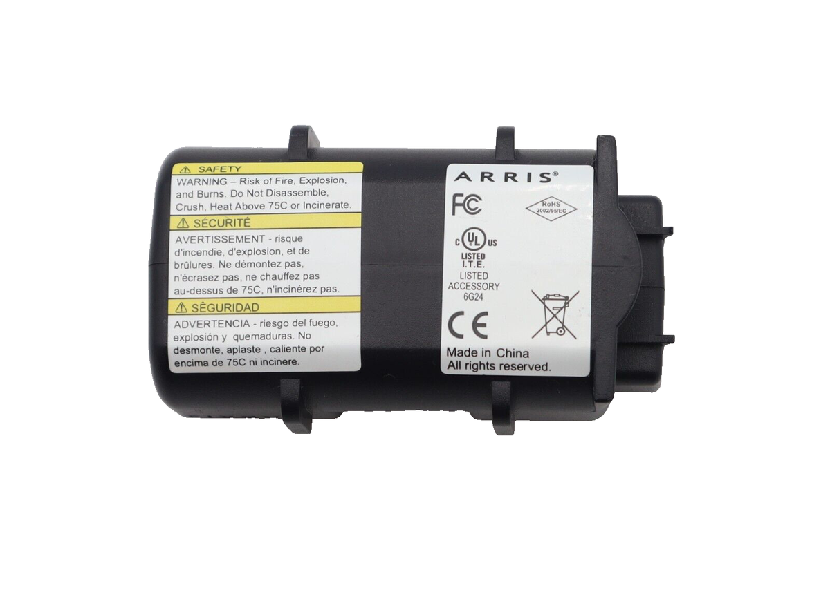 Arris BPB022S ARCT00777M Cable Modem Backup Battery 8.4VDC