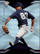 2021 Panini Chronicles - Titanium Deivi Garcia #6 (RC) Red /199
