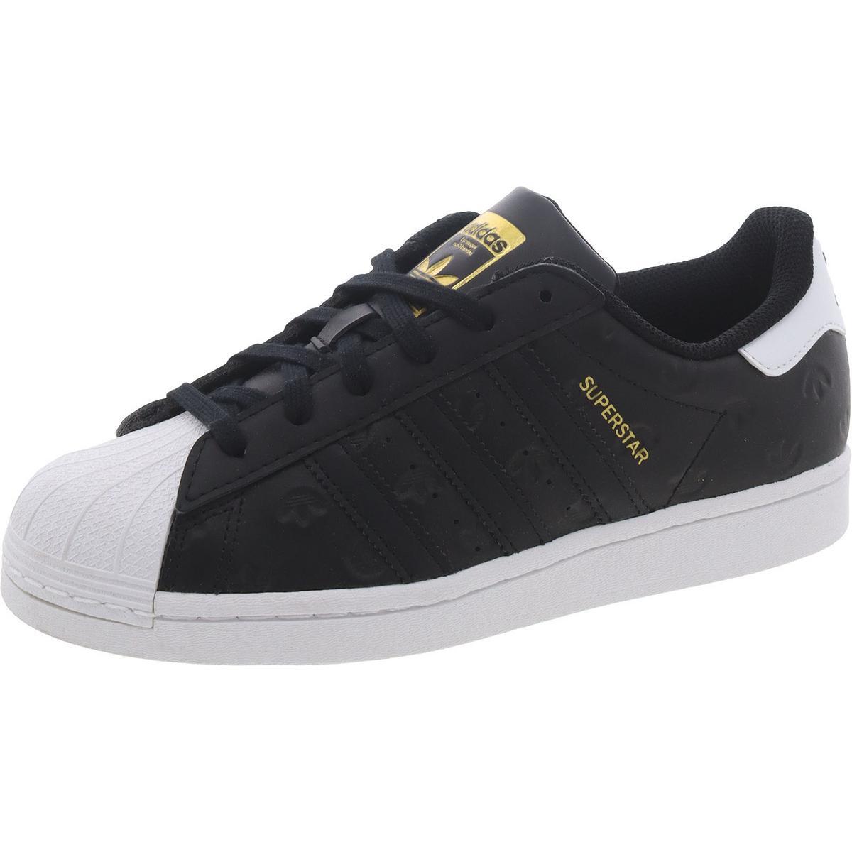 Кроссовки для бега и тренировок Adidas Womens SUPERSTAR B/W 6.5 Medium (B,M) BHFO 5069