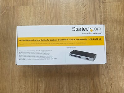 StarTech.com USB-C docking station - 4k Dual HDMI, Dual DP oder HDMI & DP 60Hz