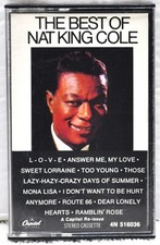 THE BEST OF NAT KING COLE Cassette Capitol 4N 516036