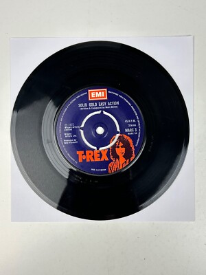 T-Rex - Solid Gold Easy Action/Born to Boogie - 7 Inch Vinyl Single 1972 MARC 3