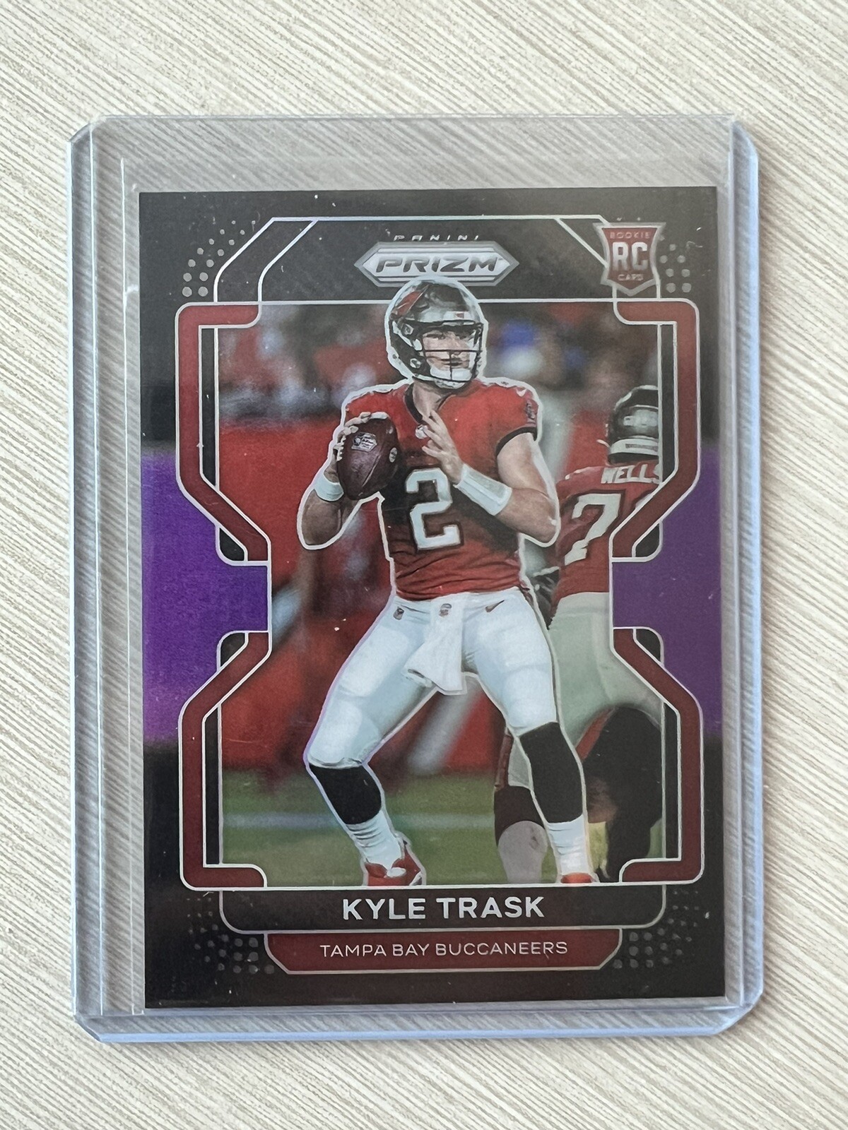 2021 Panini Chronicles Prizm Black - Kyle Trask - Rookie Purple /199