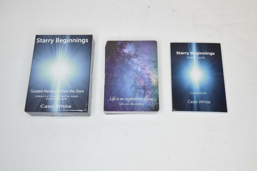 Starry Beginnings Oracle Card Deck by Cassi White Tarot 44 Cards - Picture 4 of 5
