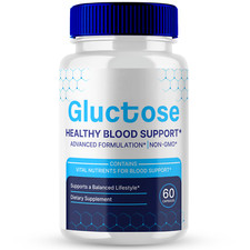 Gluctose Blood Sugar Support - Natural Glucose Blood Supplement Pills 60ct