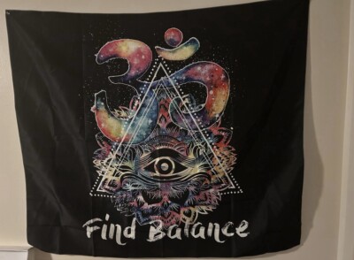  Find Balance  Wall Art Tapestry 