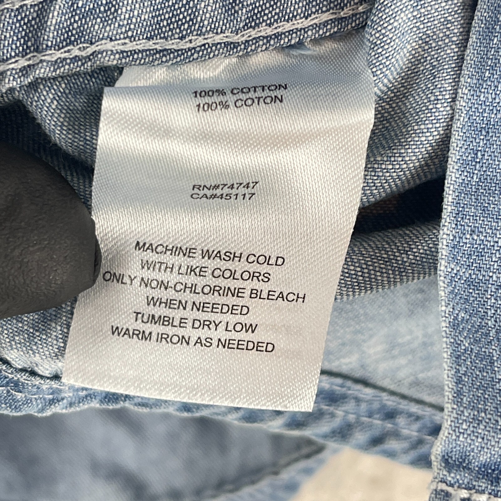 Natural Reflections Snap Button Shirt Womens Medi… - image 11