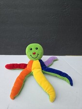 Plush Creations Inc 1996 Colorful Octopus Plush