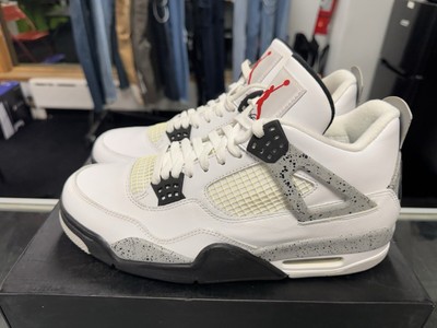 Size 10 - Air Jordan 4 Retro OG Mid White Cement (840606-192)