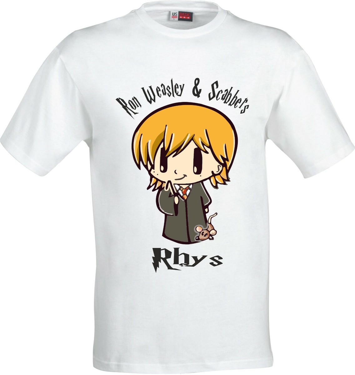 PERSONALISED RON WEASLEY SCABBERS HARRY POTTER FULL COLOR SUBLIMATION T  SHIRT