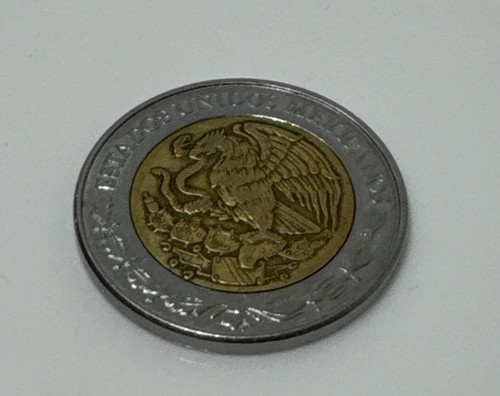 Messico 1999 5 Pesos Estados Unidos Mexicanos/Mexican Bimetallic moneta molto bella - Foto 3 di 5