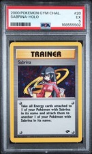 2000 POKEMON GYM CHALLENGE #20 SABRINA-HOLO PSA 5 on eBay