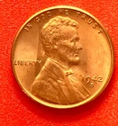 1942-S Lincoln Wheat Cent Penny GEM RED BU From an Original Bank Roll