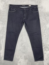 Mavi James Skinny Jeans Mens 40x32 Dark Wash Stretch Denim Blue Pants Casual