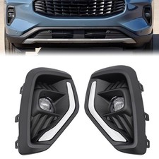 Pair Fog Lights w/Covers Fits 2023 Ford Escape LH RH Direct Replacement
