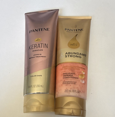 Pantene Pro-V Miracles Keratin Leave-In Treatment & Conditioner, Color Safe