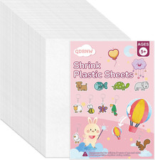 30 Pieces Shrink Plastic Sheets, Shrink Dink Sheets Sanded Shrink Film Papers Sh