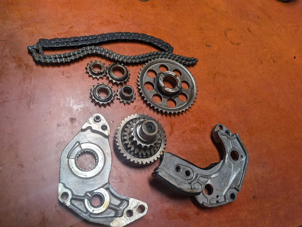Corrente de temporização 1973 Yamaha TX500 TX 500 cam - Imagem 3 de 4