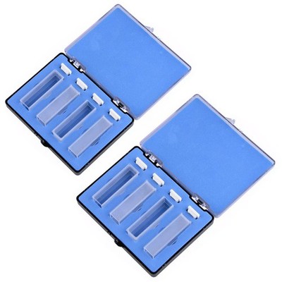 8pcs 10mm Cuvette Cell Micro Optical for Fluorescence Spectrophotometer 3.5ml