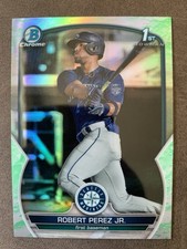 2023 Bowman Chrome Prospects Lunar Robert Perez Jr. Seattle Mariners #BCP-124