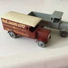 2 X EXC LESNEY MATCHBOX MODELS 6 AEC OSRAM 7 LEYLAND JACOB BISCUIT OF YESTERYEAR