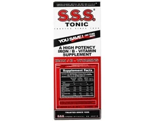 S.S.S. Tonic Liquid a High Potency Iron/ B-Vitamin Supplement, 20 Fl. Oz.