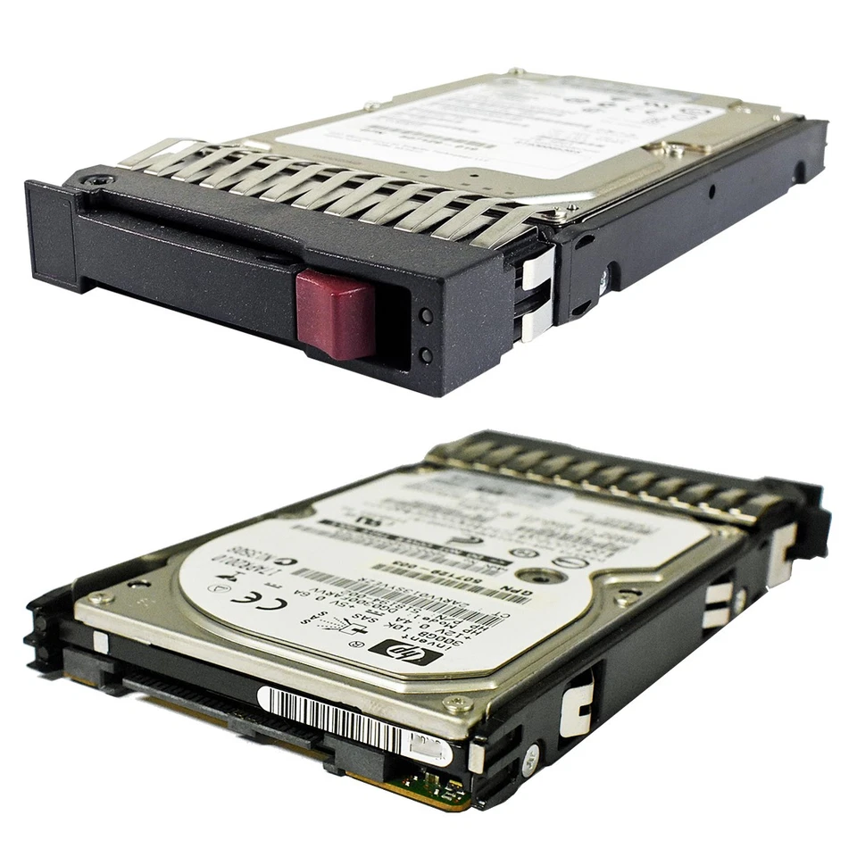 HP 600GB 2.5 10k SAS HDD Festplatte 581311-001 mit Rahmen G6 G7 - Bild 2 von 3