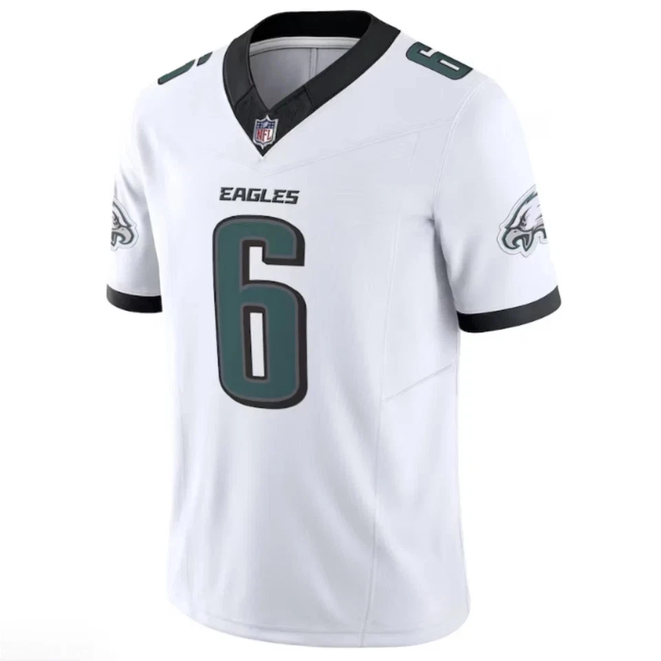 Men's  Eagless #6 DeVonta Smith  Jersey All Stitched Jersey