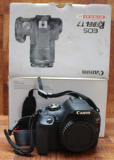 Canon EOS Rebel T7 DSLR Camera - Black Body Only