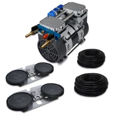 Half Off Ponds PARP-80KDD2 - Pro 6.7 CFM Aeration Complete Kit with 200' of