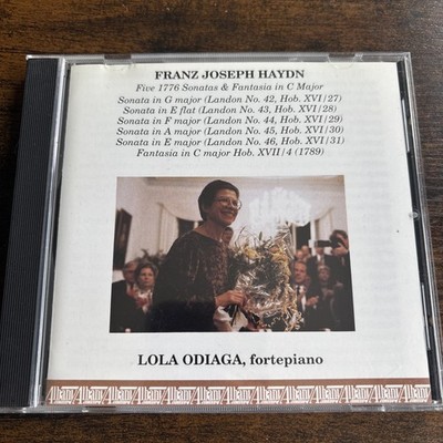 HAYDN: FIVE 1776 SONATAS & FANTASIA IN C MAJOR  - CD- Lola Odiaga
