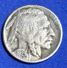 1929 D Buffalo Nickel  VG possibly Cleaned