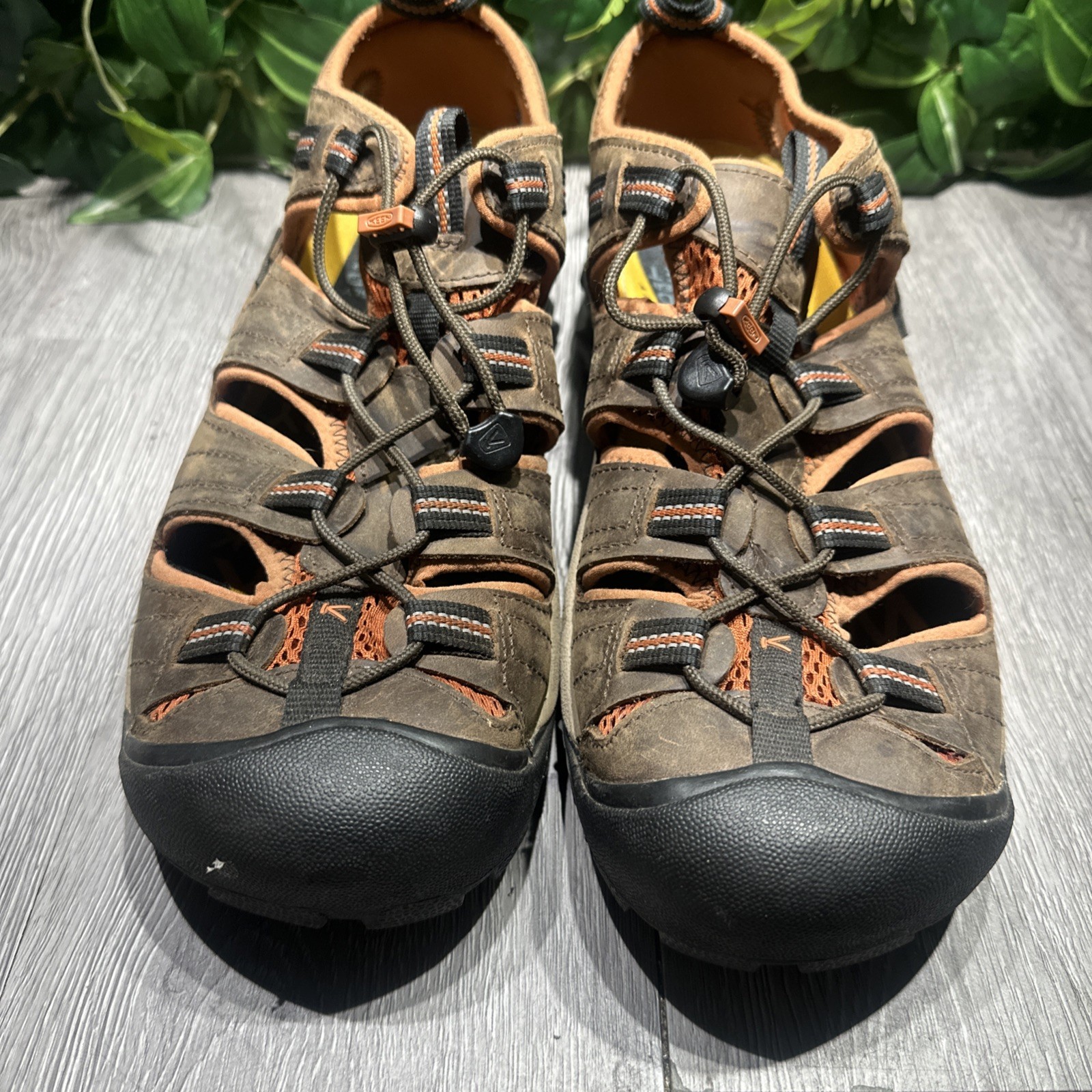 Sandali da trekking Keen Arroyo II uomo taglia 12 1008419 marrone con coulisse