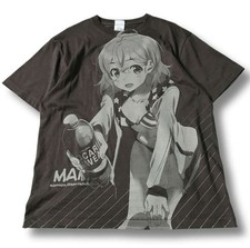 Cospa Rent a Girlfriend Asami Nanami All Print T-Shirt Gr. L Braun Neu