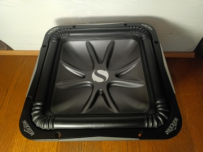 Kicker S12L7 12'' 750W RMS SOLO-BARIC SQUARE 2-OHM 2 SCHWINGSPULEN SUBWOOFER Treiber